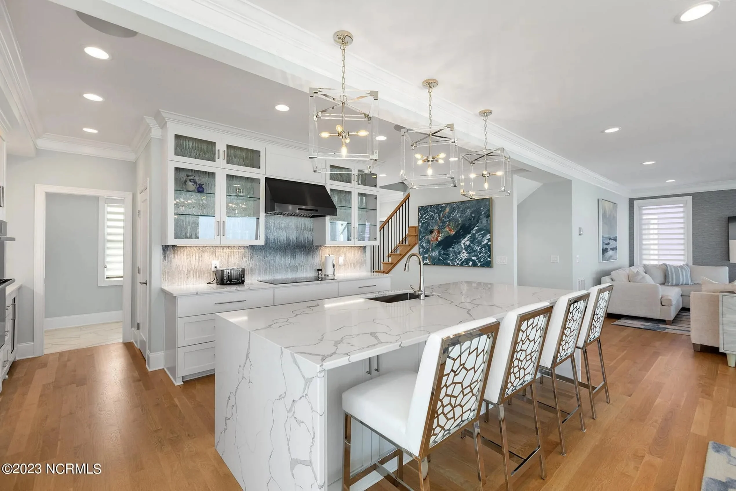 Stunning Coastal Beach house Plan with 3 Floors, 6 Beds, CAD