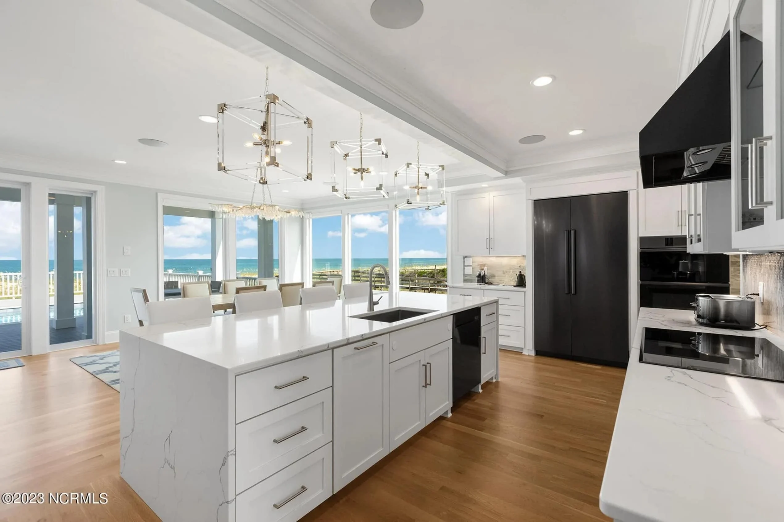 Stunning Coastal Beach house Plan with 3 Floors, 6 Beds, CAD