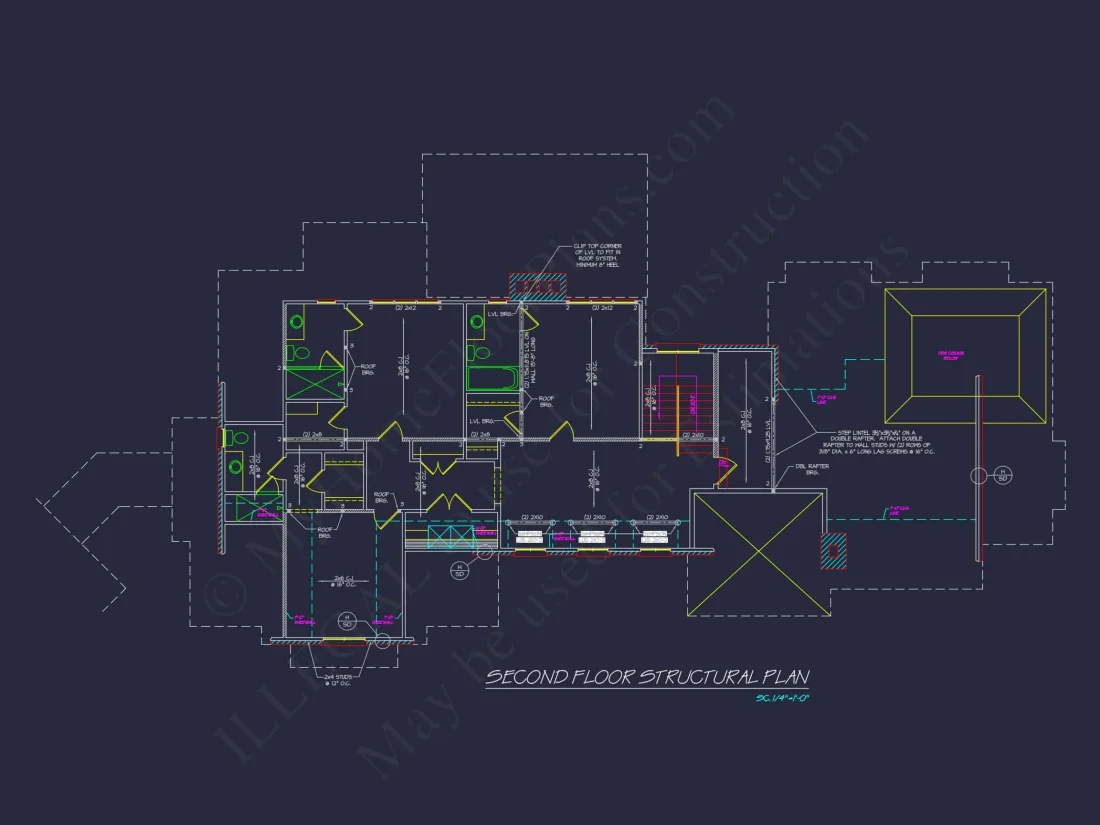 Luxury house Plan: Detailed Floor Blueprint with CAD Designs
