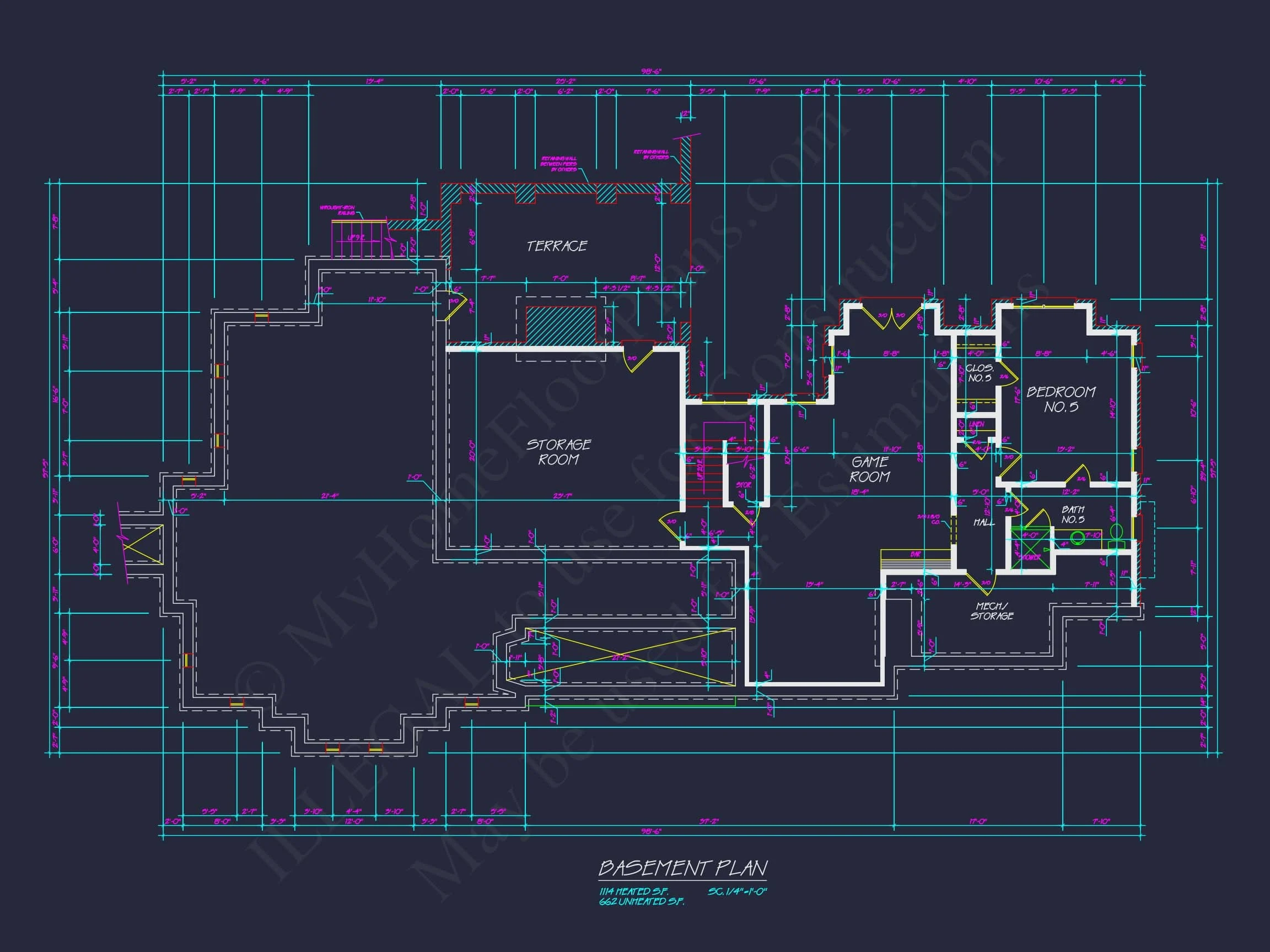 17-1630 HOUSE PLAN - Luxury House Plan: Detailed Floor Blueprint with CAD Designs 14 Luxury house Plan: Detailed Floor Blueprint with CAD Designs