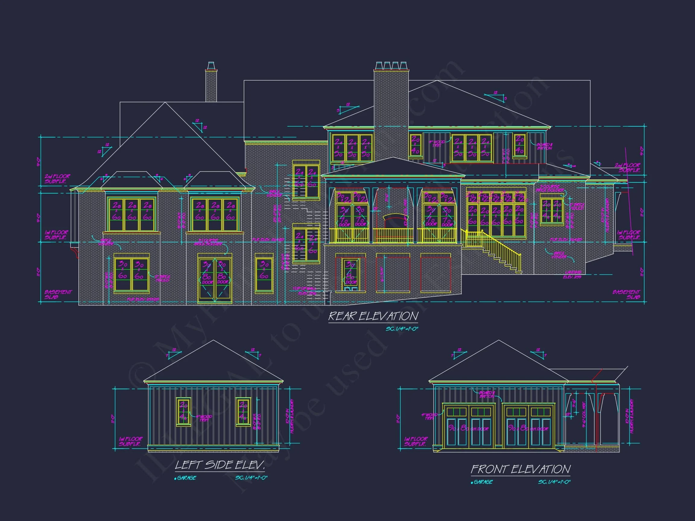 17-1630 HOUSE PLAN - Luxury House Plan: Detailed Floor Blueprint with CAD Designs 12 Luxury house Plan: Detailed Floor Blueprint with CAD Designs
