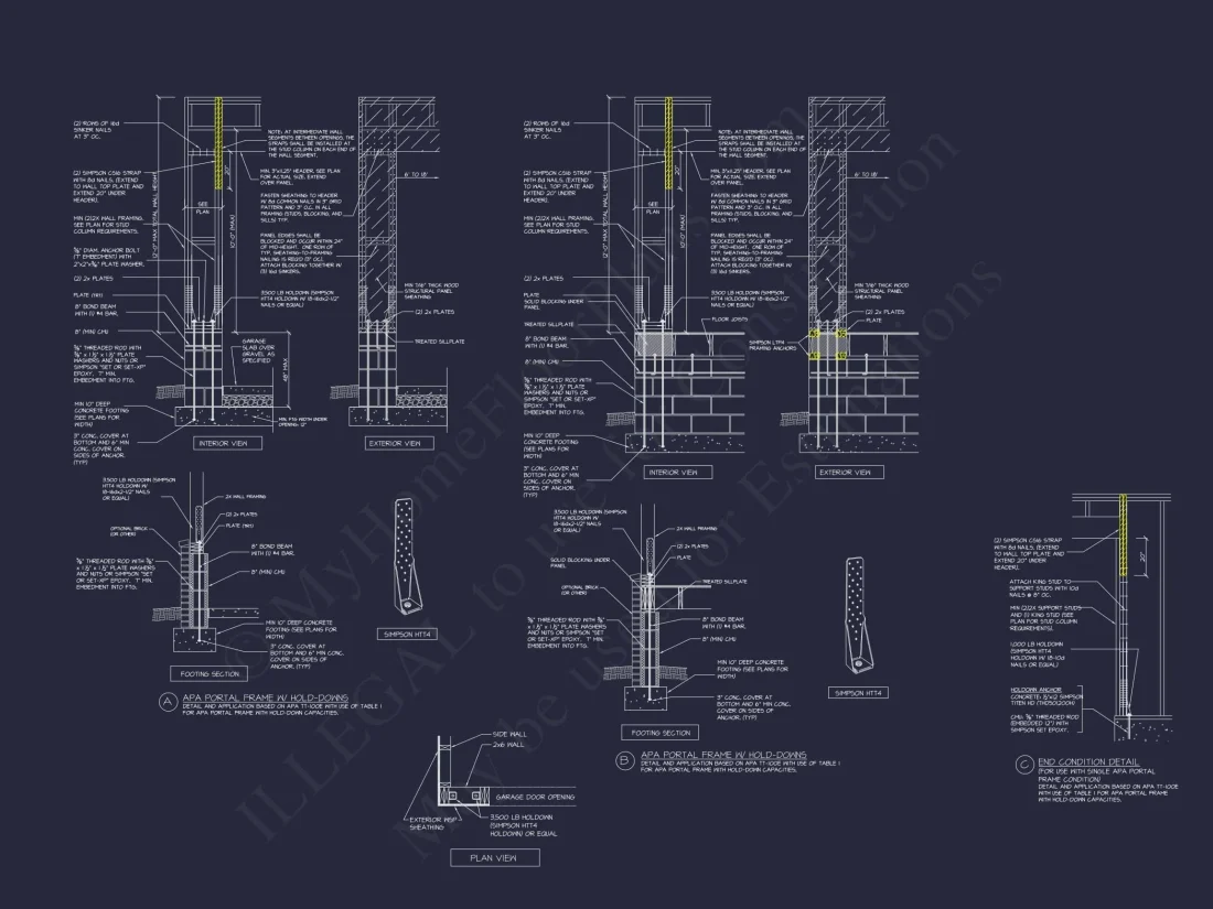 Modern house Floor Plan with Luxury CAD Blueprint Designs