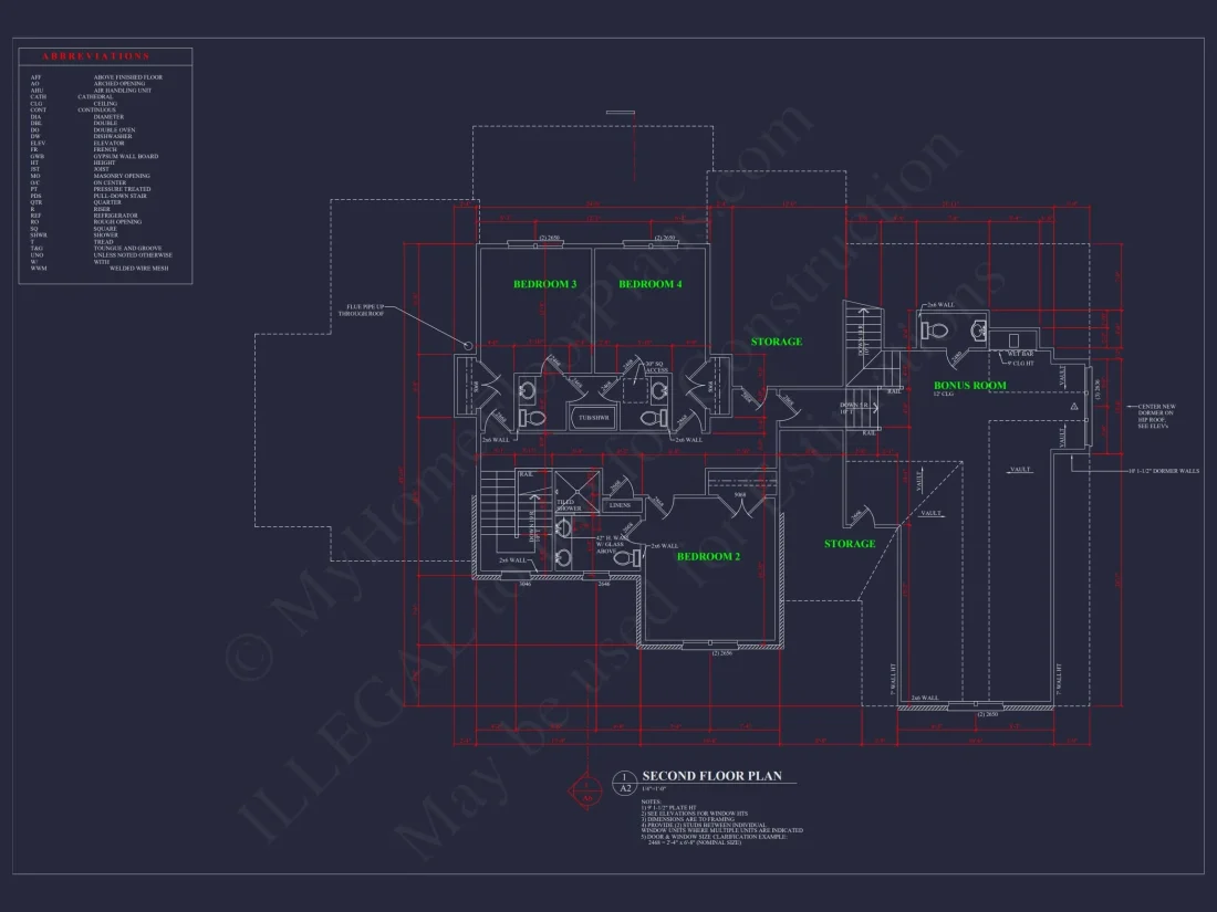 Modern house Floor Plan with Luxury CAD Blueprint Designs