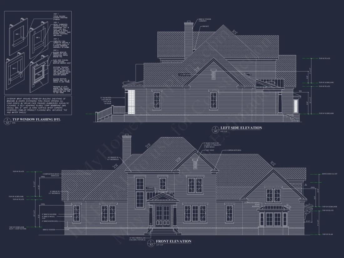 Modern house Floor Plan with Luxury CAD Blueprint Designs