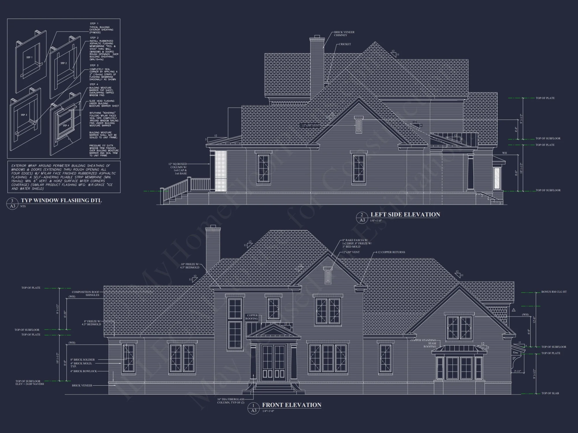 Modern house Floor Plan with Luxury CAD Blueprint Designs