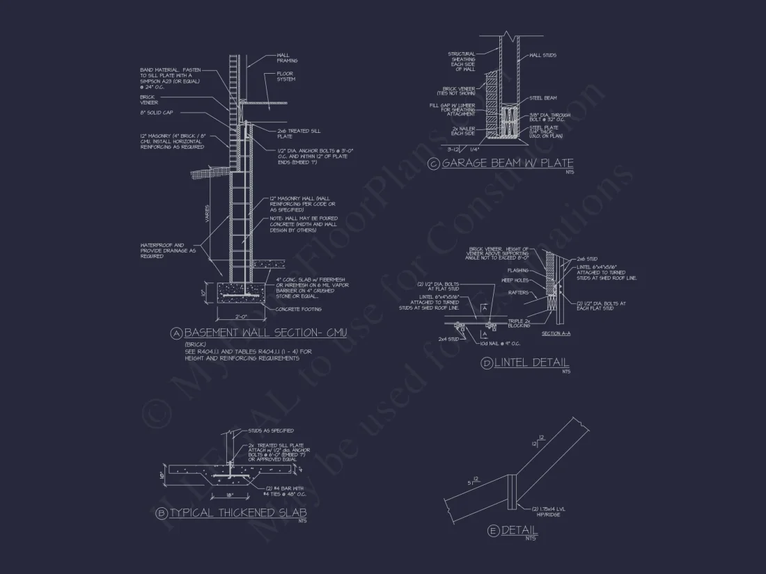 Luxury house Plan with Vaulted Ceilings, CAD Designs & Blueprint