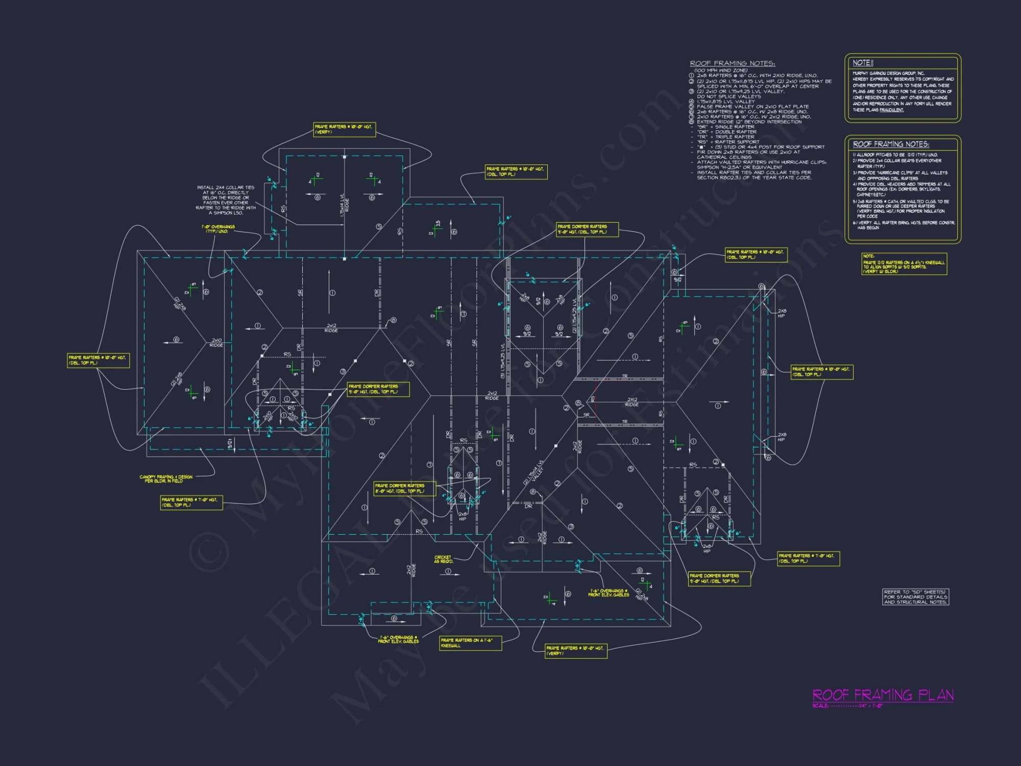 Luxury house Floor Plan with Detailed CAD Architecture Designs