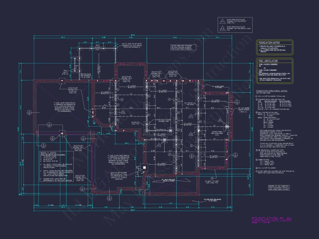 Luxury house Floor Plan with Detailed CAD Architecture Designs