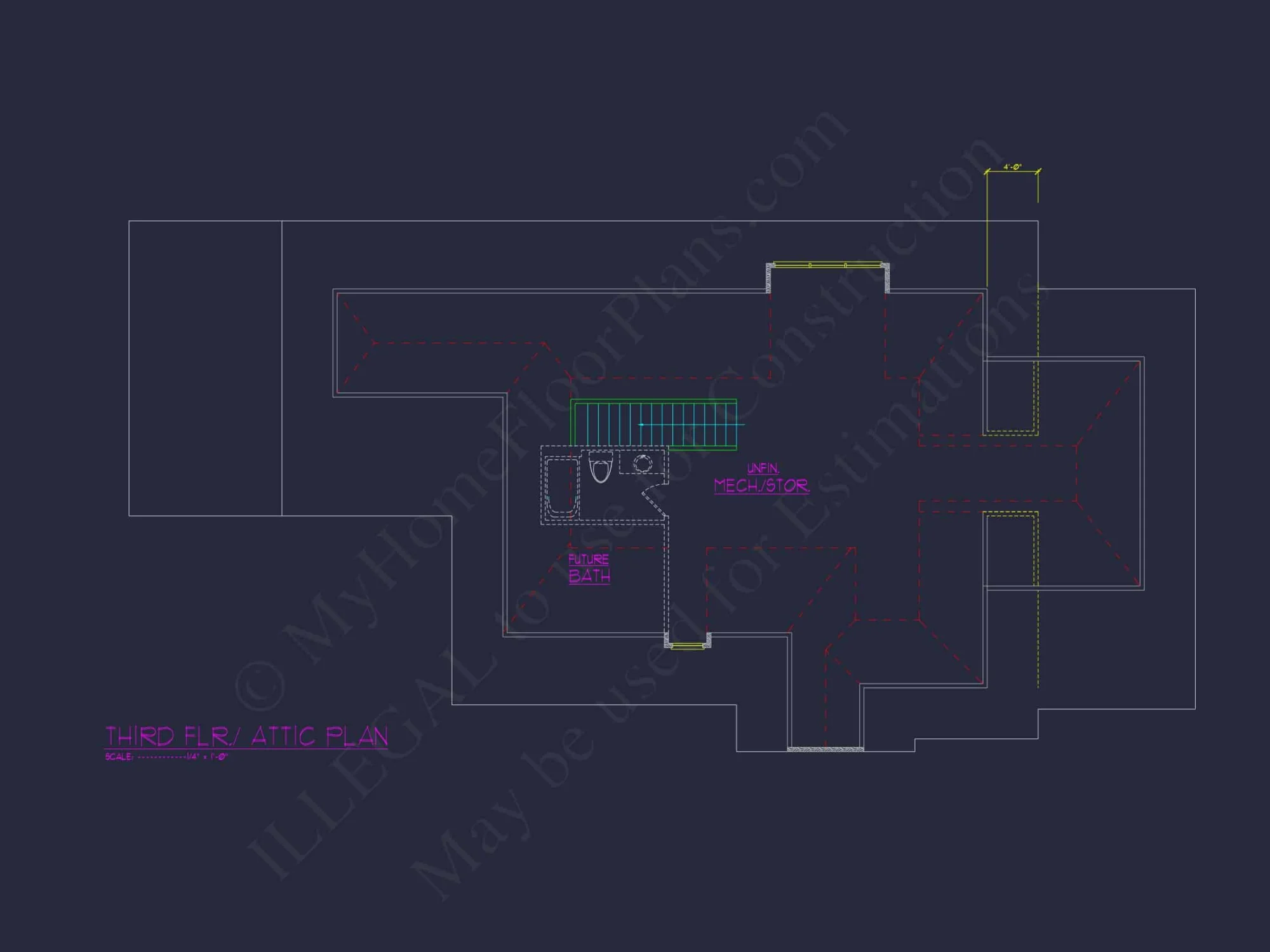 Luxury house Floor Plan with Detailed CAD Architecture Designs