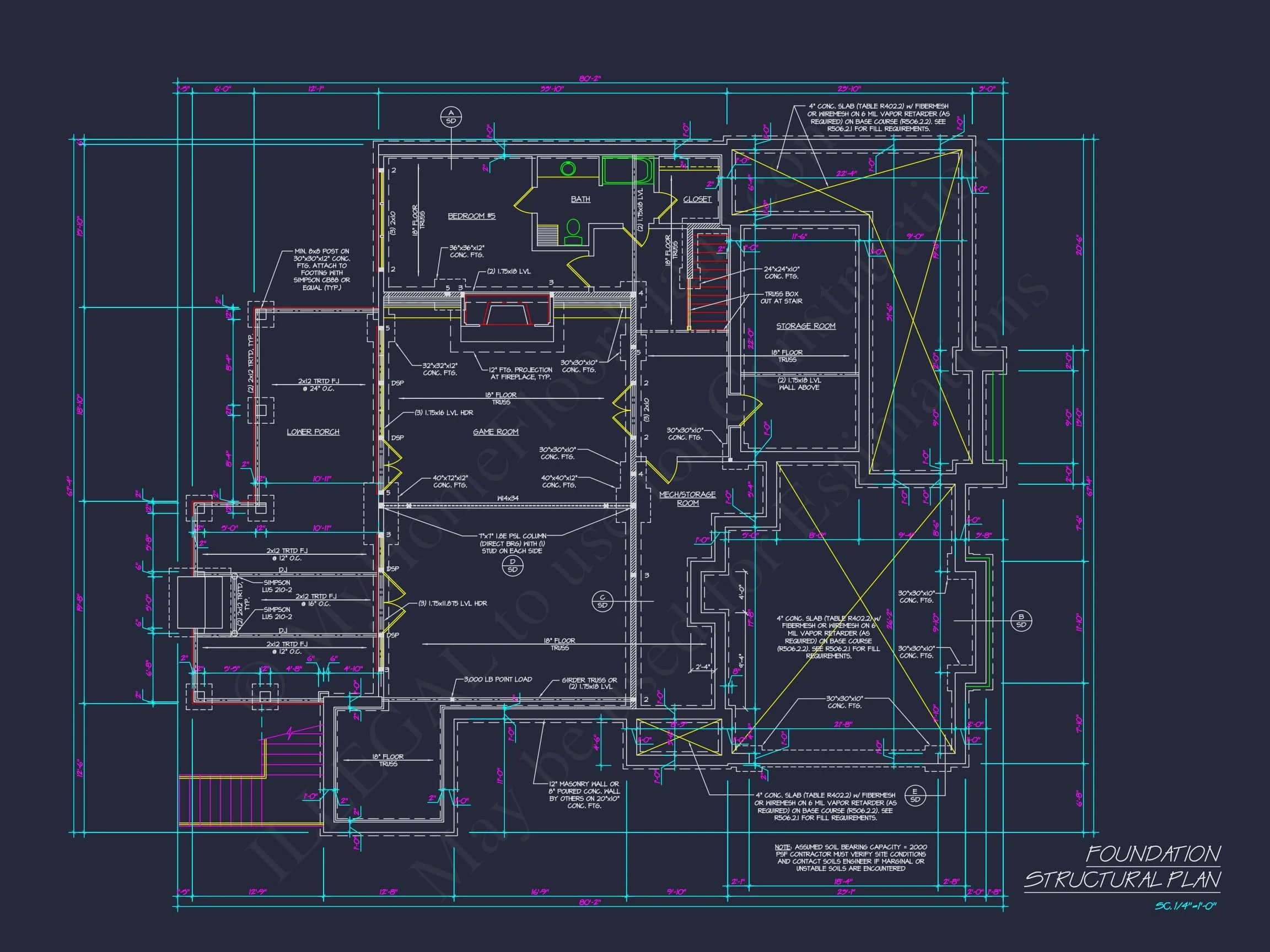 16-1746 HOUSE PLAN - Luxurious House Plan with 5 Bedrooms, CAD Designs, and Modern Features 15 Luxurious house Plan with 5 Bedrooms, CAD Designs, and Modern Features