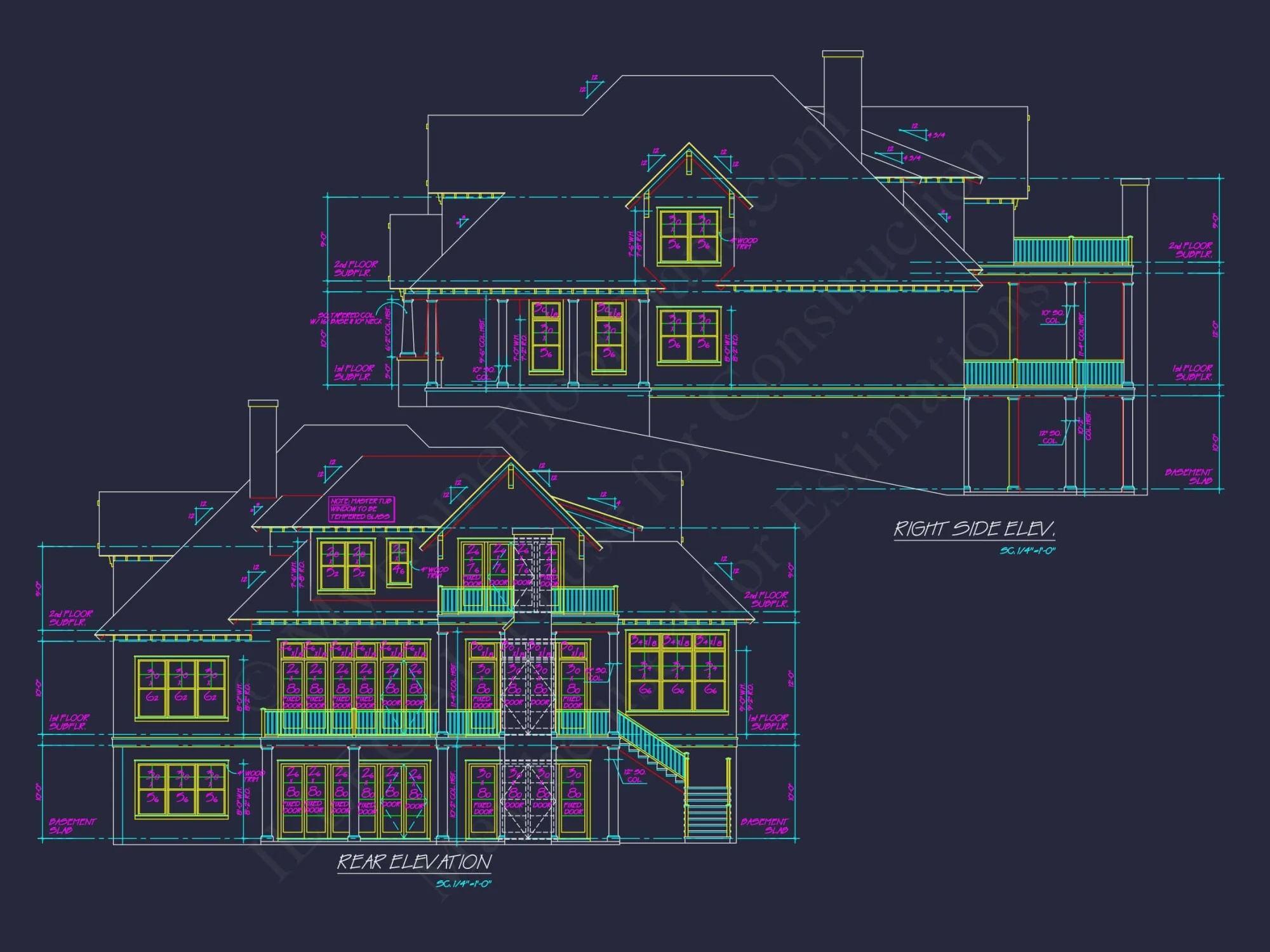 Luxurious house Plan with 5 Bedrooms, CAD Designs, and Modern Features