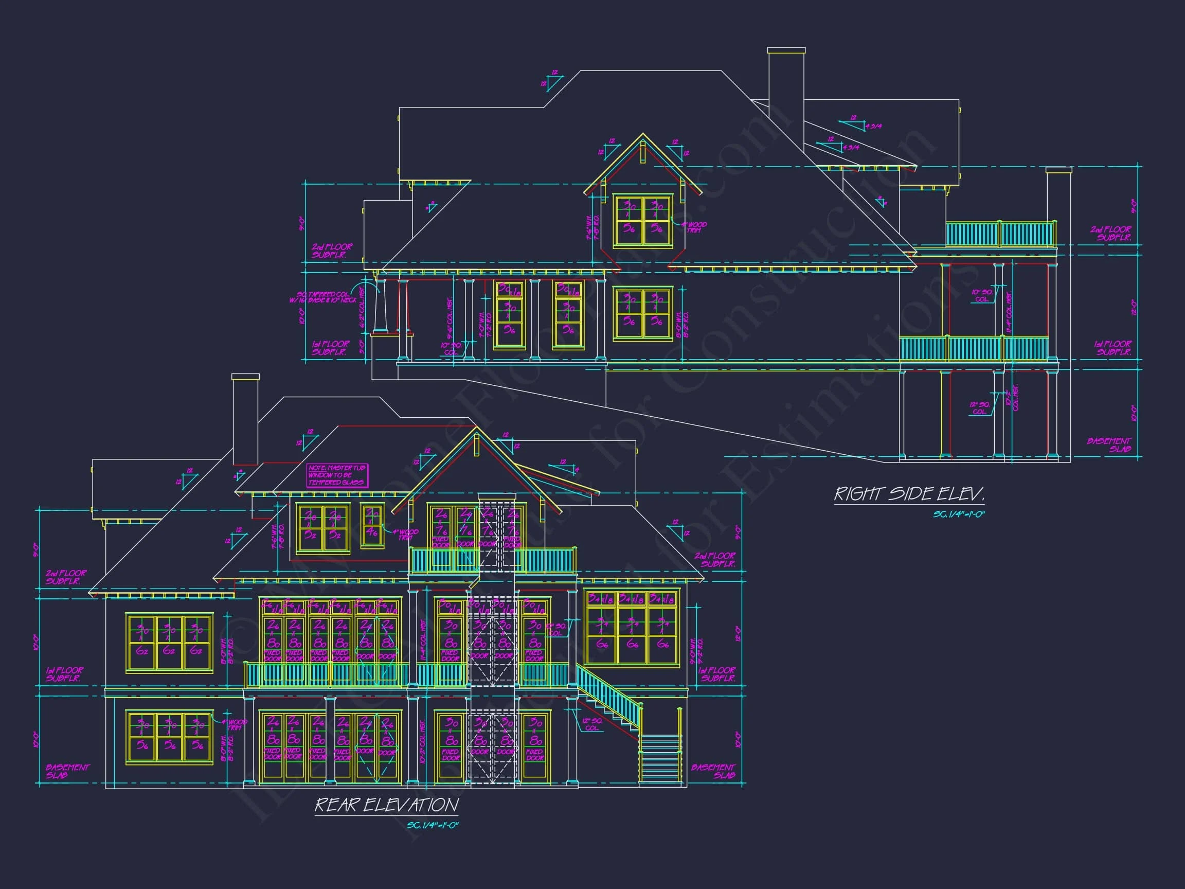 16-1746 HOUSE PLAN - Luxurious House Plan with 5 Bedrooms, CAD Designs, and Modern Features 10 Luxurious house Plan with 5 Bedrooms, CAD Designs, and Modern Features