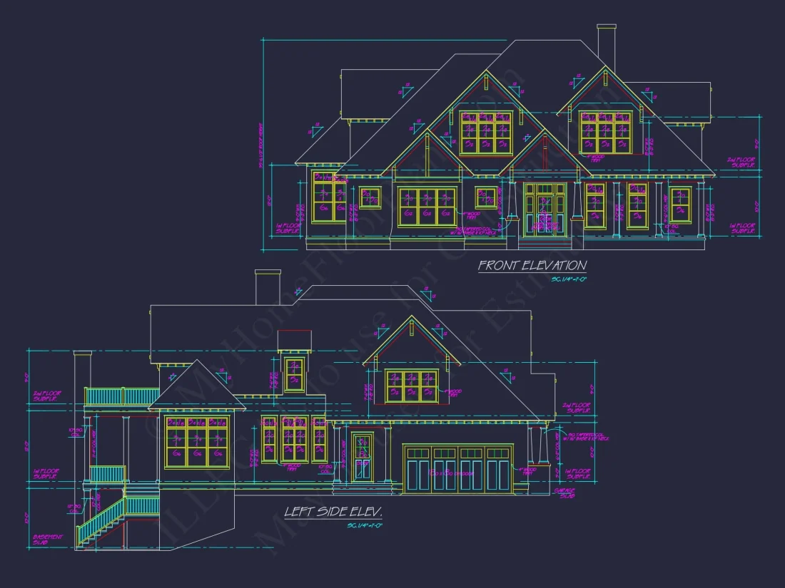 Luxurious house Plan with 5 Bedrooms, CAD Designs, and Modern Features
