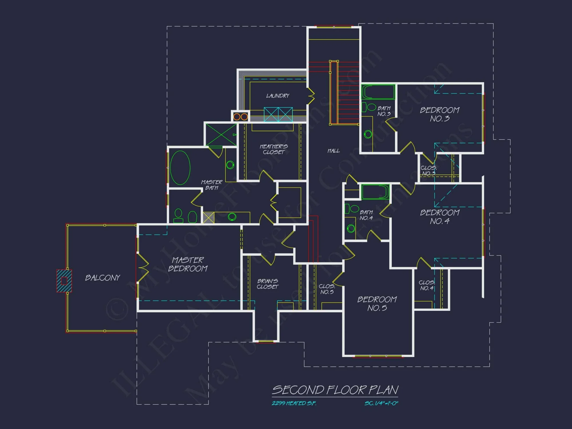 Luxurious house Plan with 5 Bedrooms, CAD Designs, and Modern Features