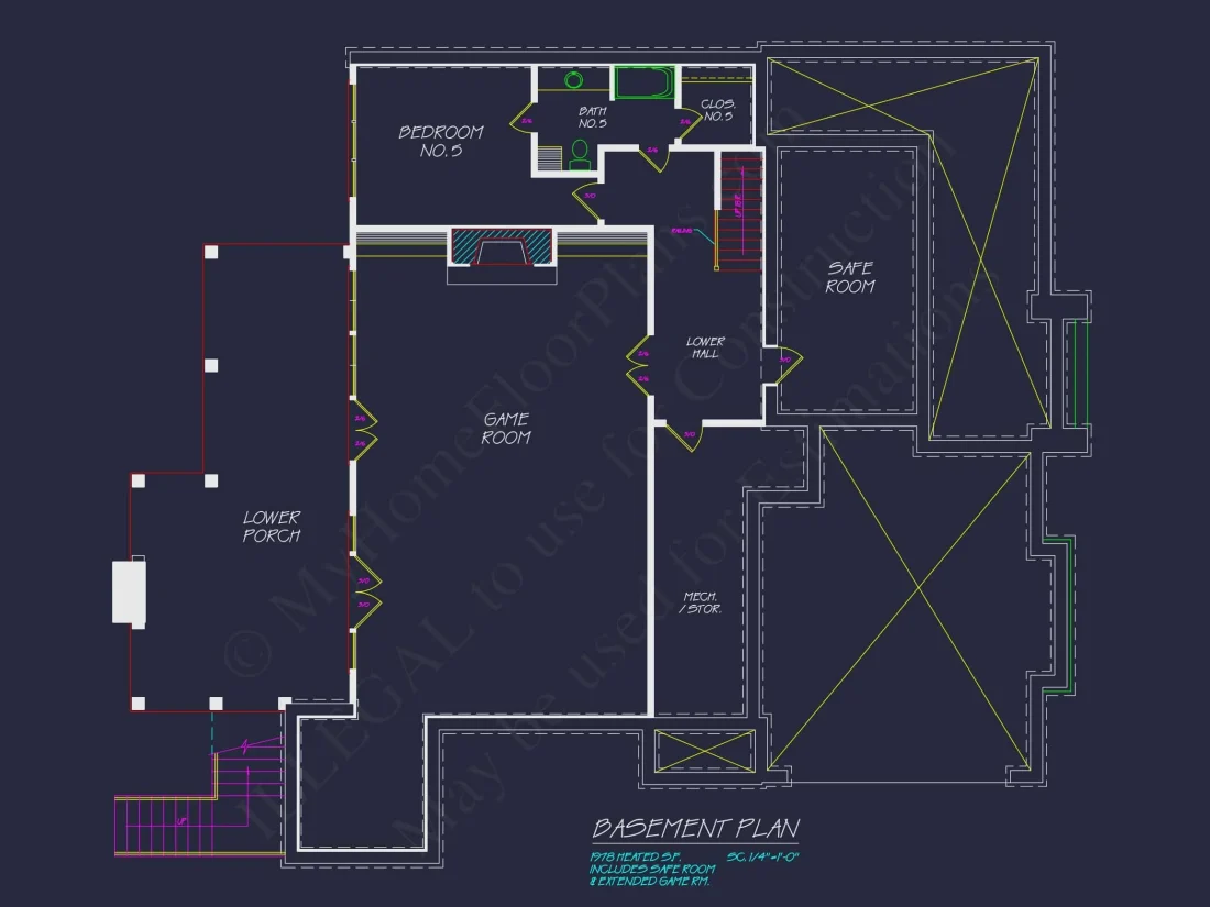 Luxurious house Plan with 5 Bedrooms, CAD Designs, and Modern Features