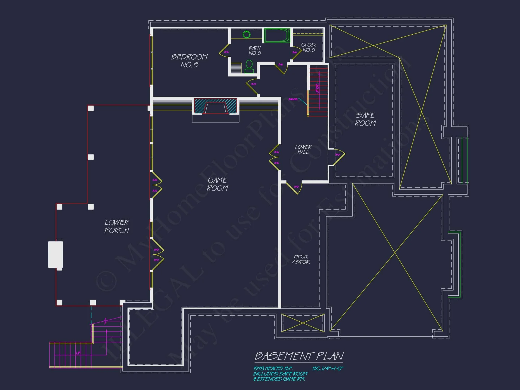 Luxurious house Plan with 5 Bedrooms, CAD Designs, and Modern Features