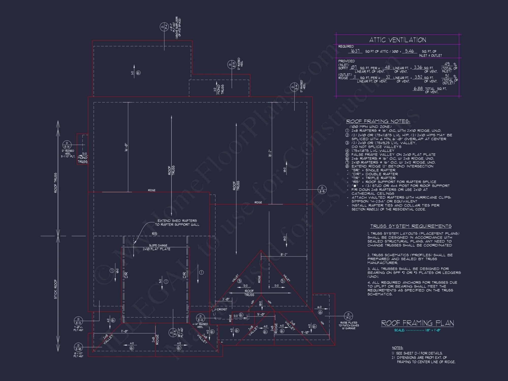 Beautiful Craftsman house Plan with Detailed CAD Designs