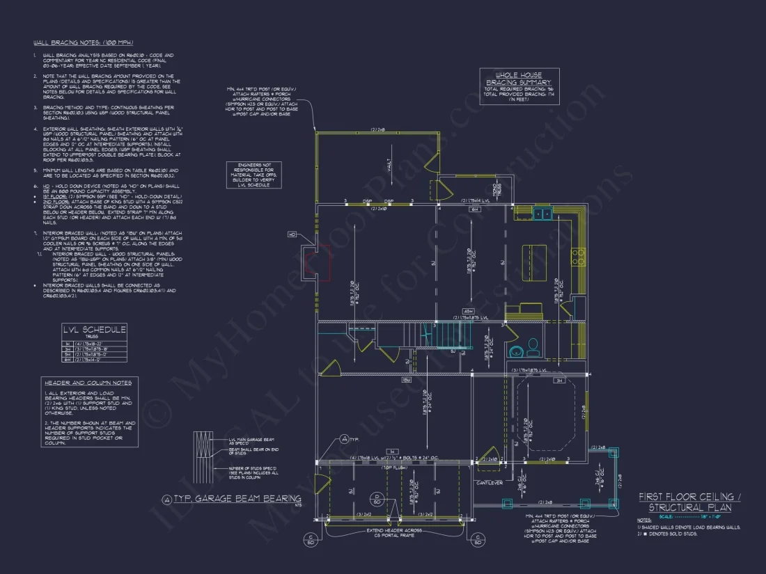 Beautiful Craftsman house Plan with Detailed CAD Designs