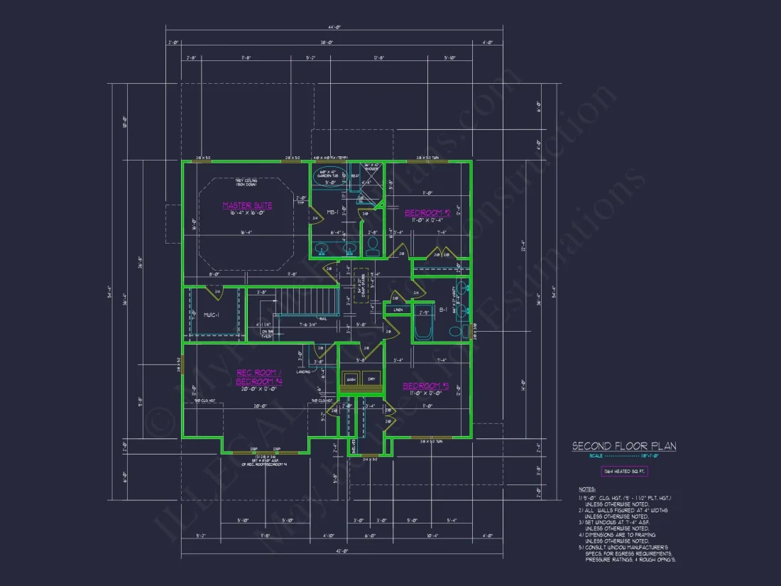 Beautiful Craftsman house Plan with Detailed CAD Designs