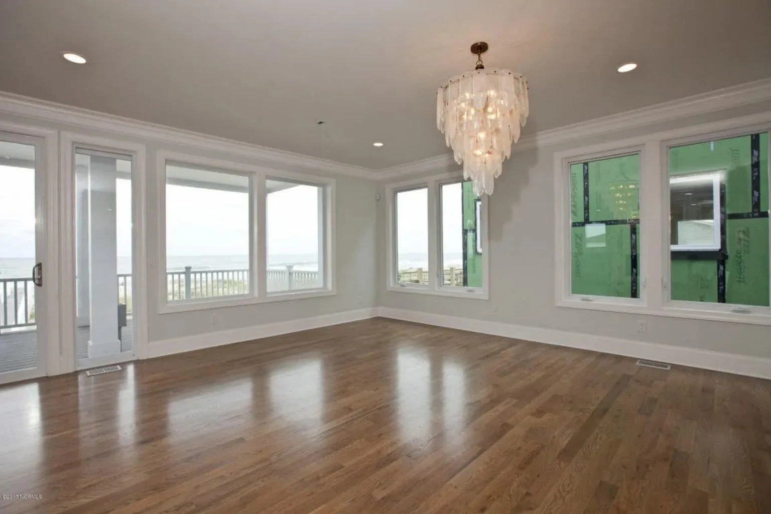 Modern Beach house Floor Plan with CAD Blueprint Designs