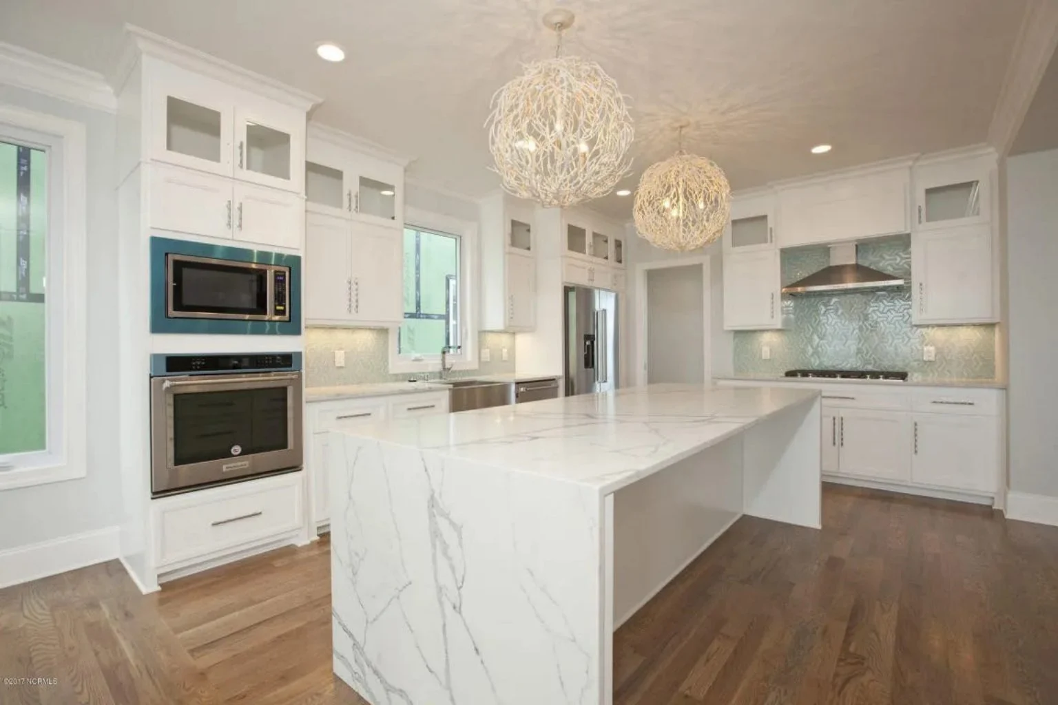 Modern Beach house Floor Plan with CAD Blueprint Designs