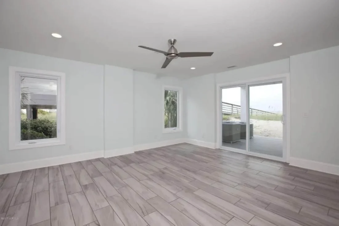 Modern Beach house Floor Plan with CAD Blueprint Designs