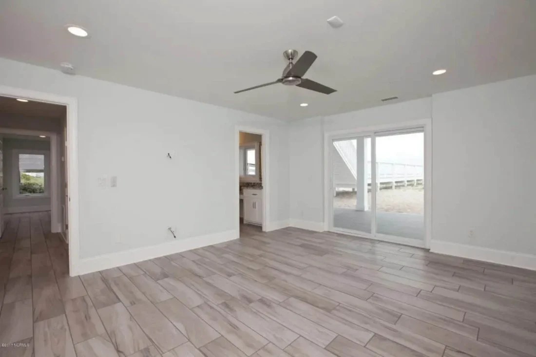 Modern Beach house Floor Plan with CAD Blueprint Designs