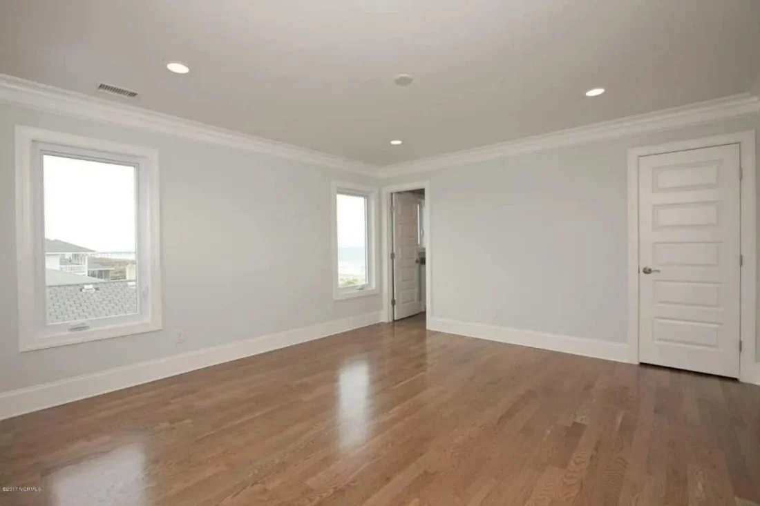 Modern Beach house Floor Plan with CAD Blueprint Designs