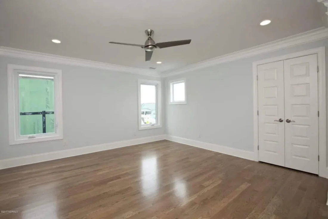 Modern Beach house Floor Plan with CAD Blueprint Designs