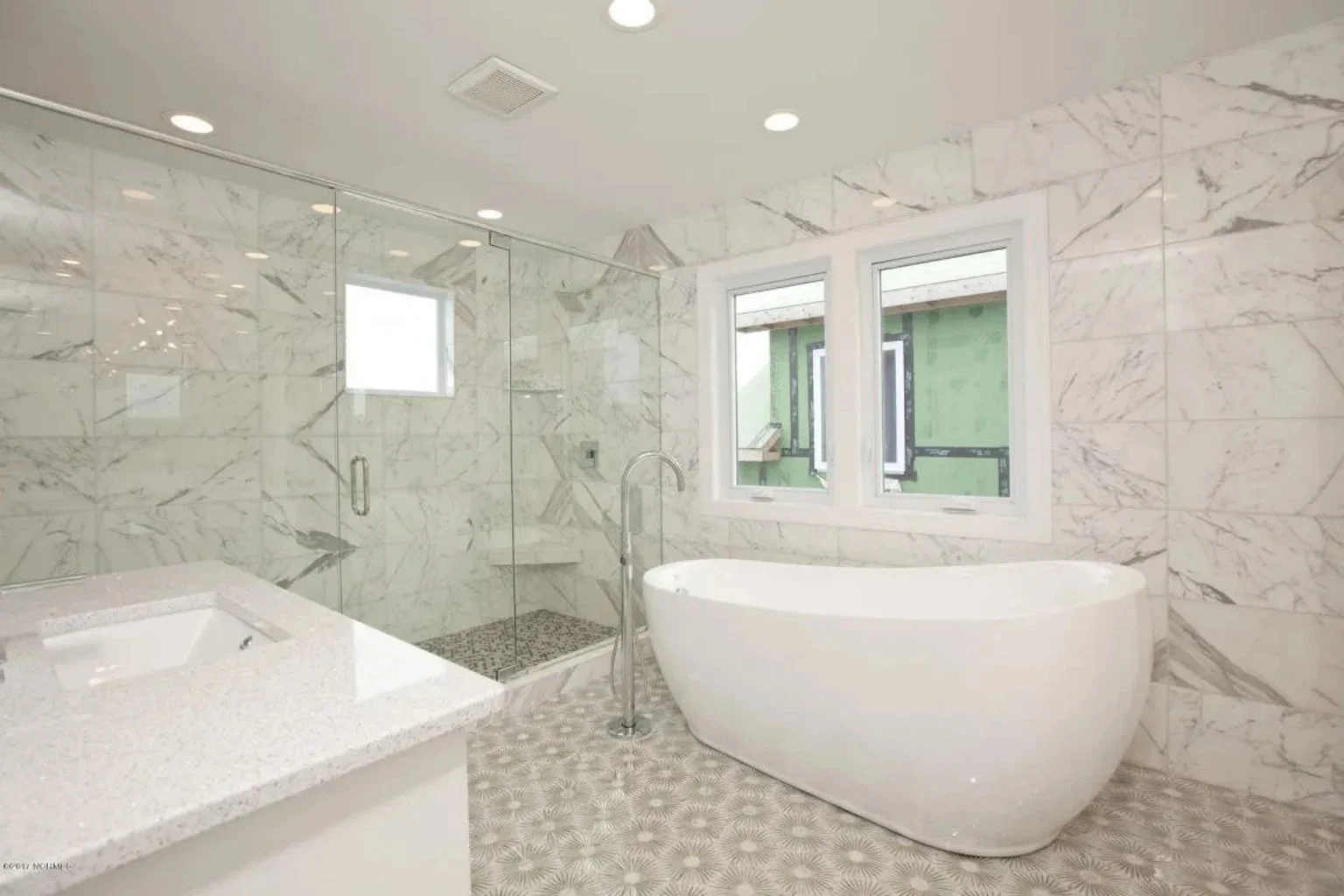 Modern Beach house Floor Plan with CAD Blueprint Designs