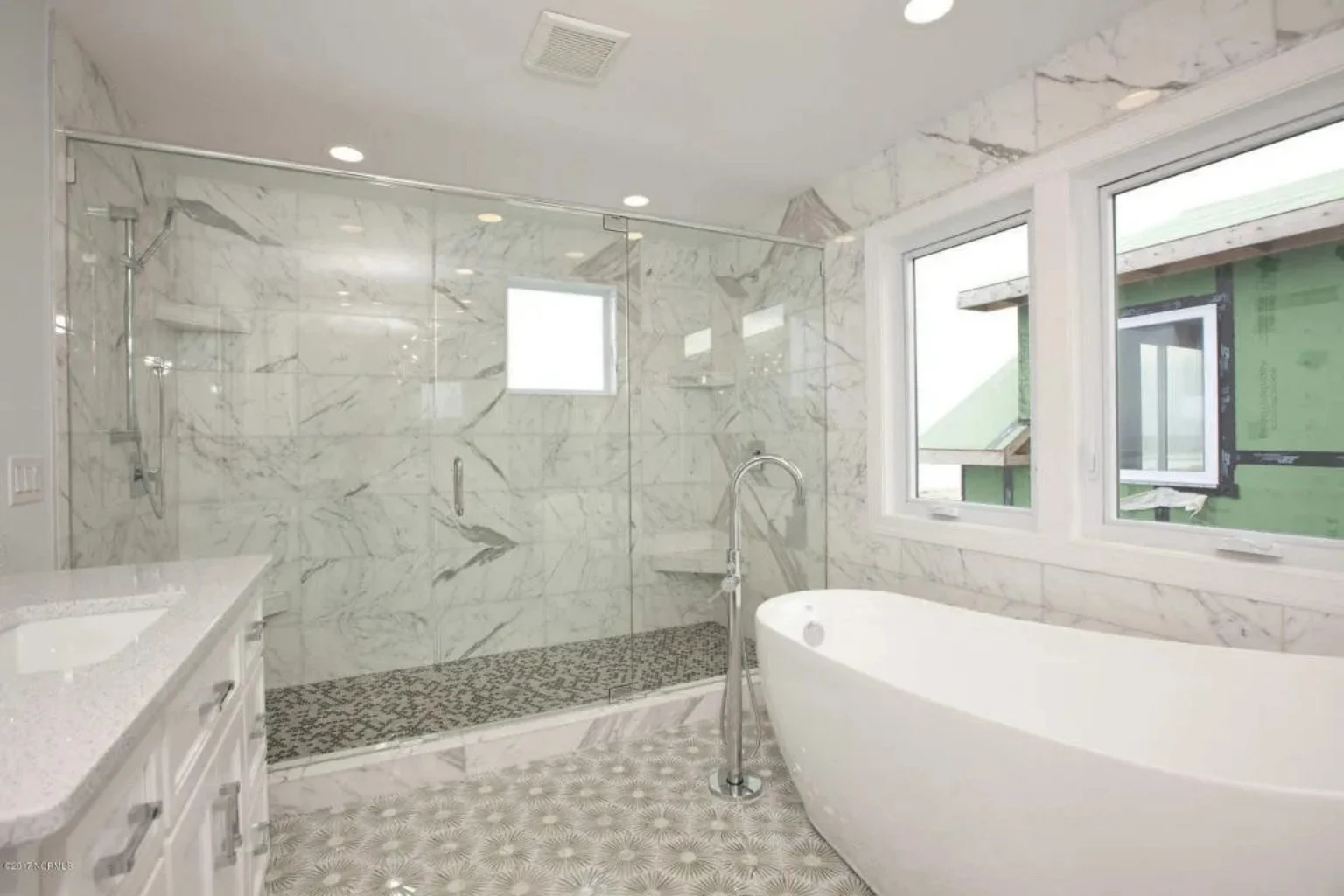 Modern Beach house Floor Plan with CAD Blueprint Designs