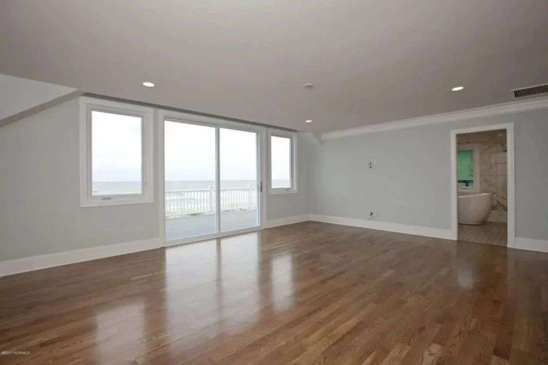 Modern Beach house Floor Plan with CAD Blueprint Designs