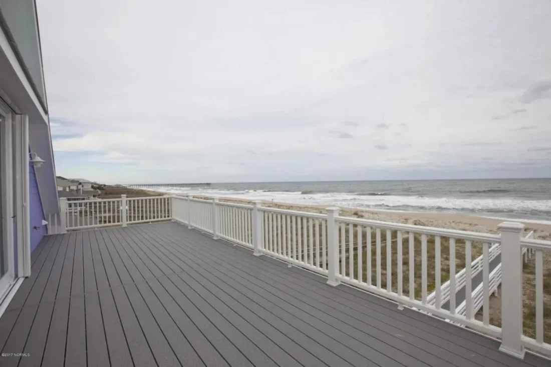 Modern Beach house Floor Plan with CAD Blueprint Designs