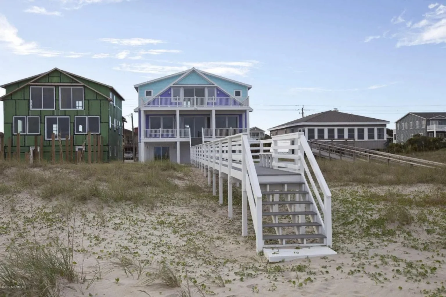 Modern Beach house Floor Plan with CAD Blueprint Designs