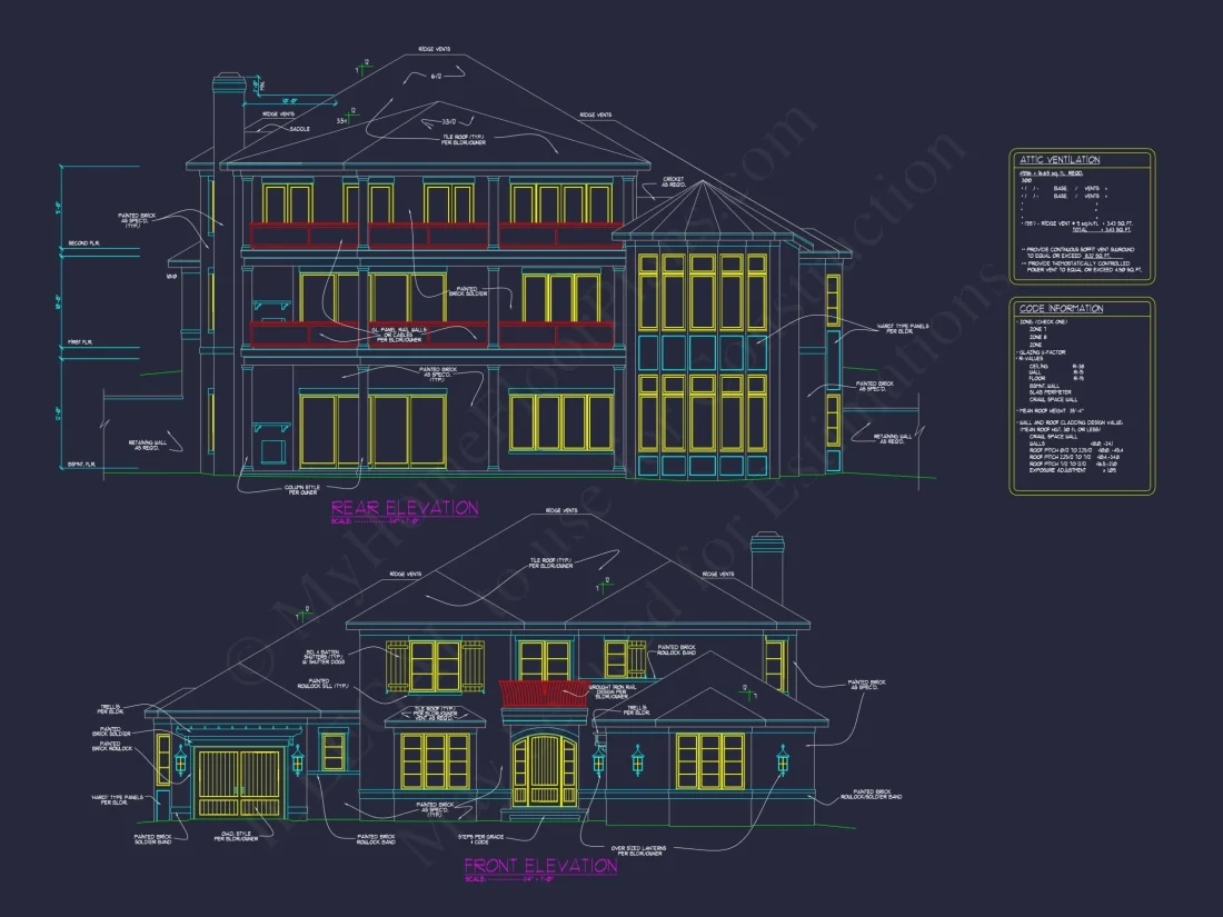 Elegant house Floor Plan with Luxury Design & Features