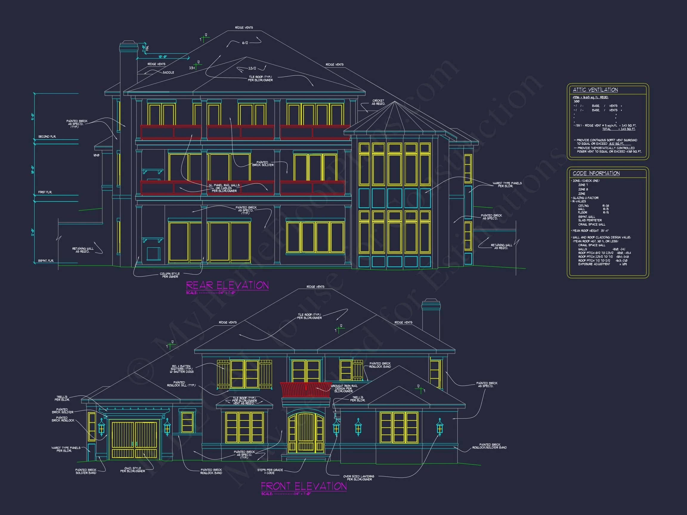 Elegant house Floor Plan with Luxury Design & Features