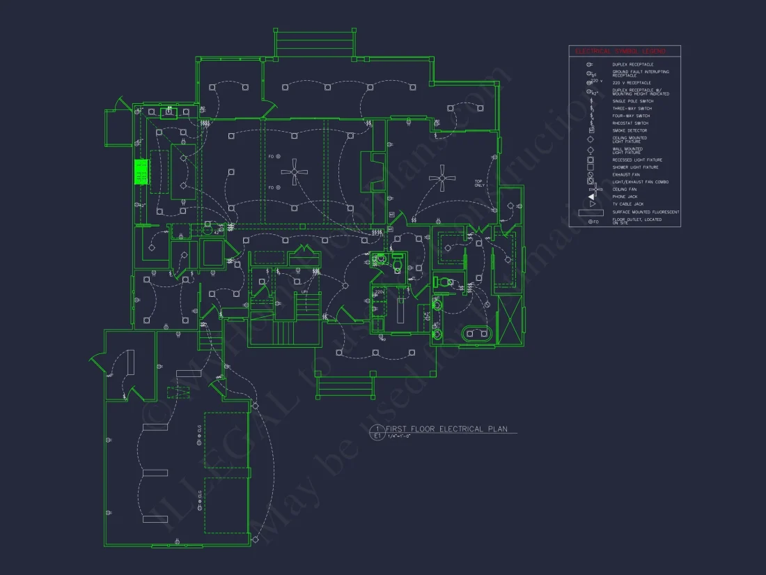 Coastal house Floor Plan - Modern Architecture Blueprint Designs