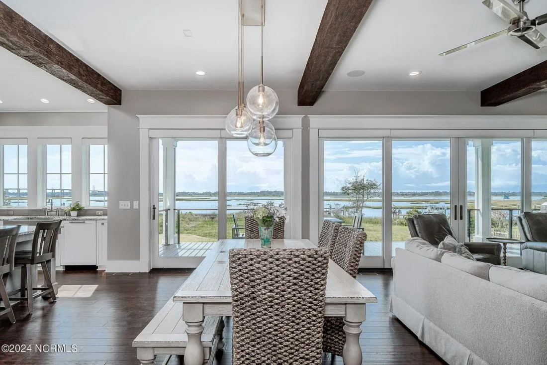 Coastal house Floor Plan - Modern Architecture Blueprint Designs