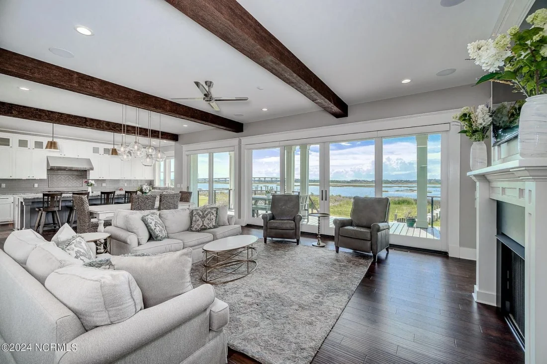 Coastal house Floor Plan - Modern Architecture Blueprint Designs