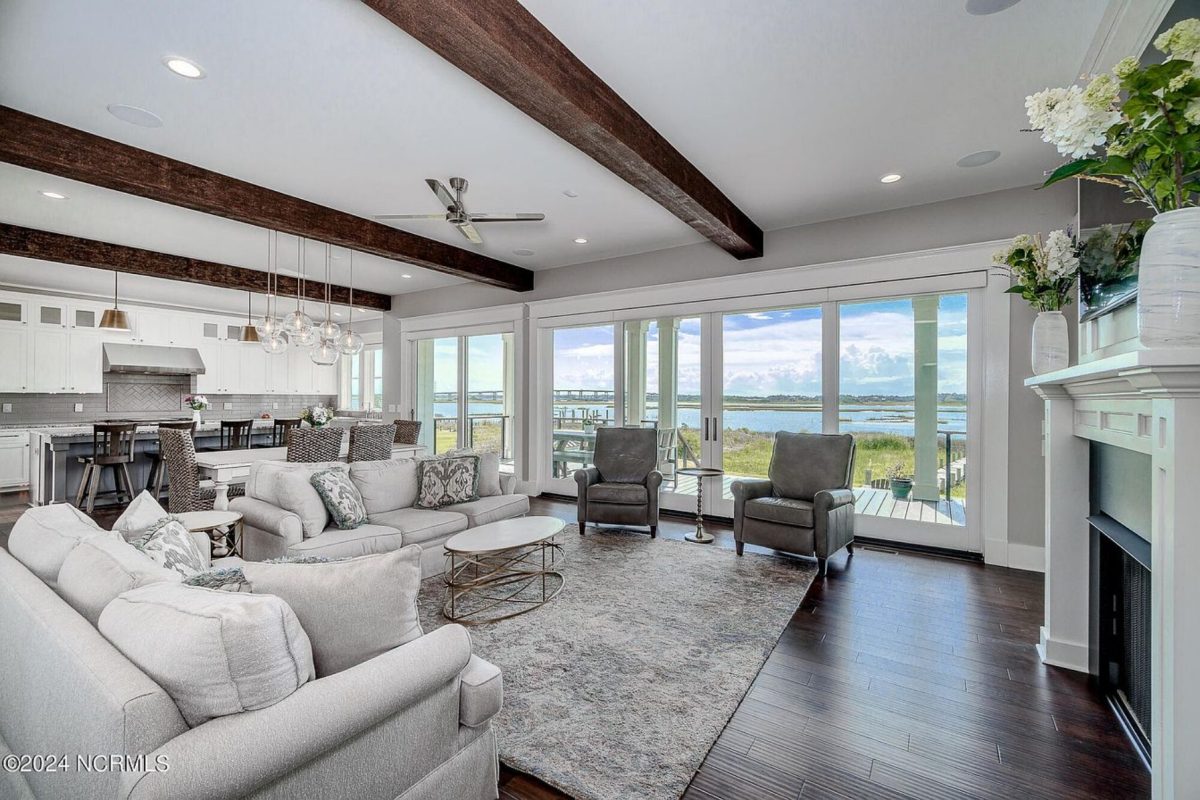 Coastal house Floor Plan - Modern Architecture Blueprint Designs