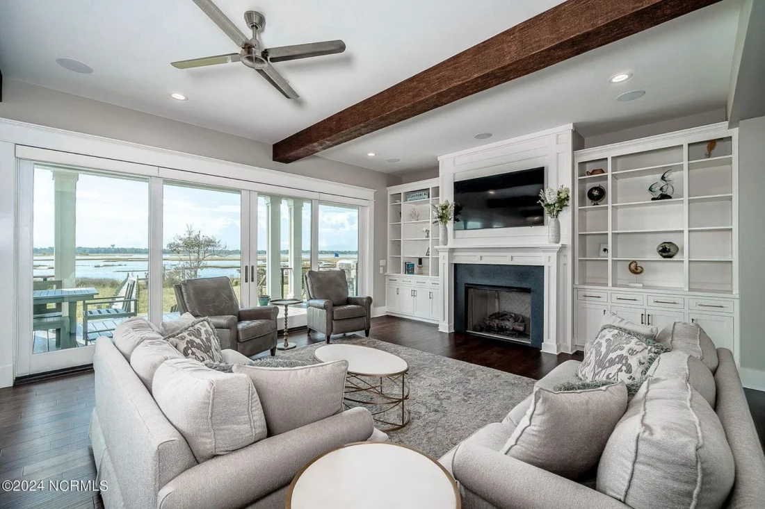 Coastal house Floor Plan - Modern Architecture Blueprint Designs