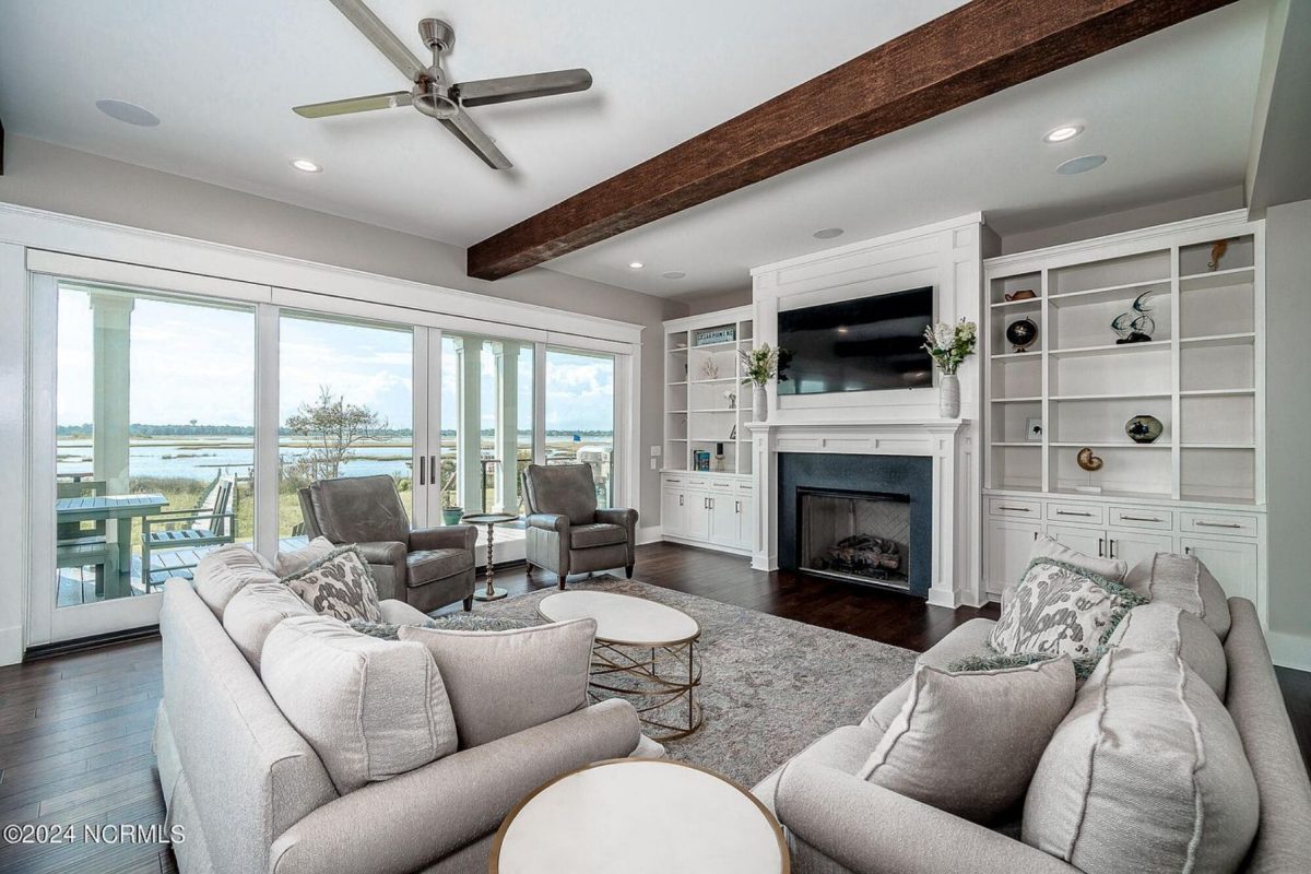 Coastal house Floor Plan - Modern Architecture Blueprint Designs