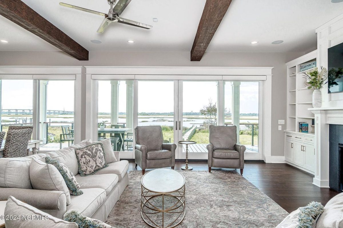 Coastal house Floor Plan - Modern Architecture Blueprint Designs