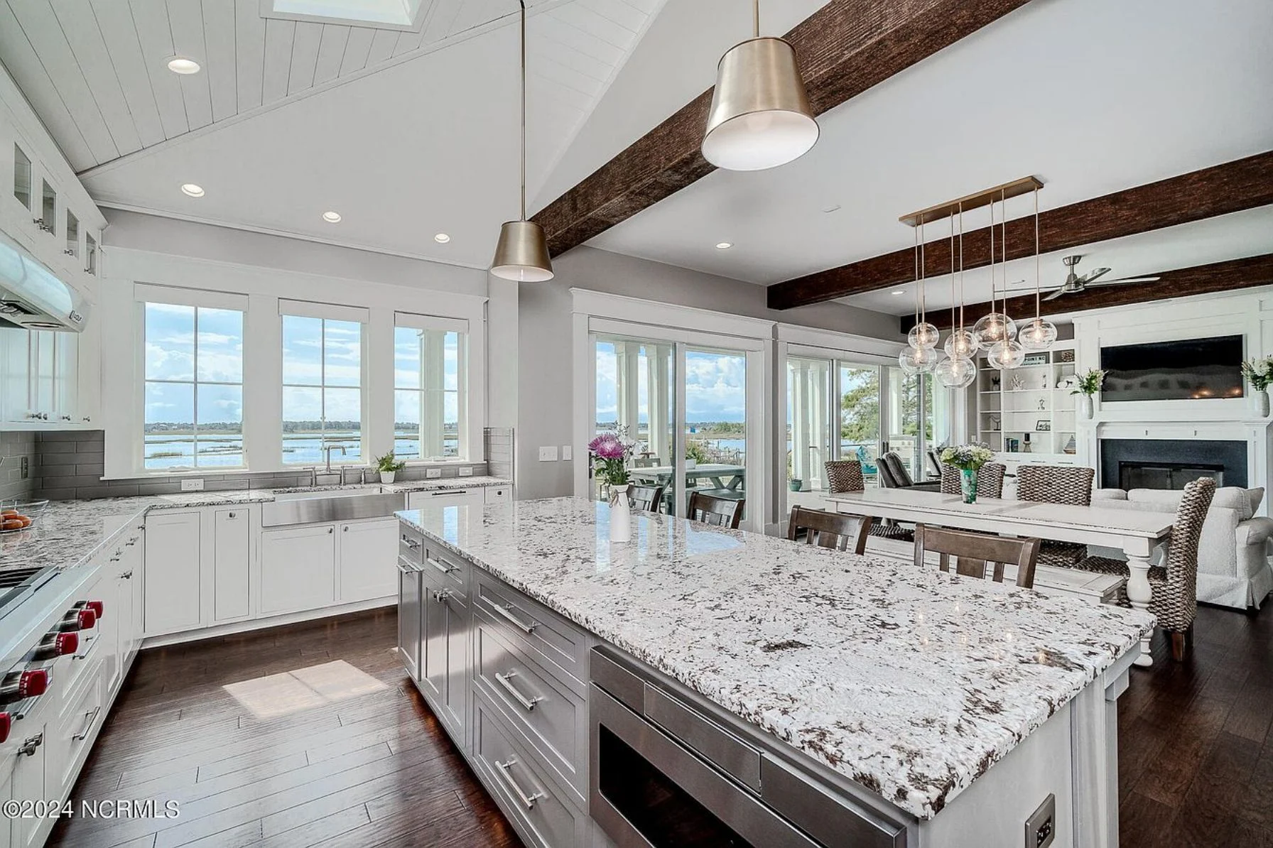 Coastal house Floor Plan - Modern Architecture Blueprint Designs