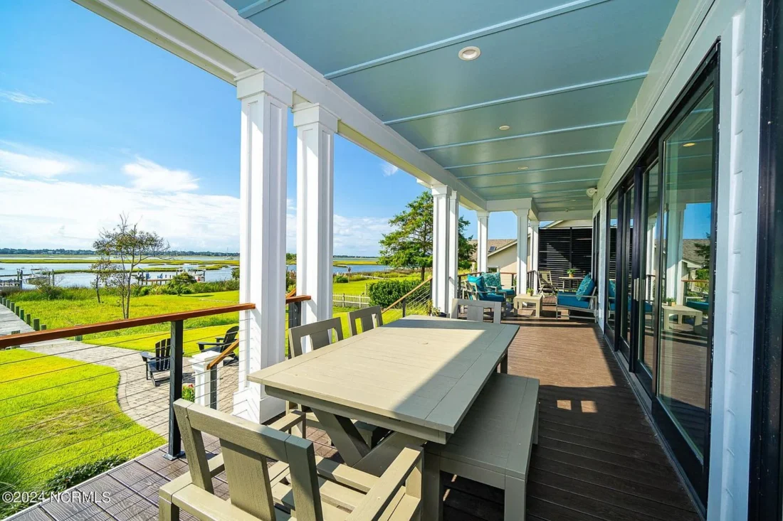 Coastal house Floor Plan - Modern Architecture Blueprint Designs