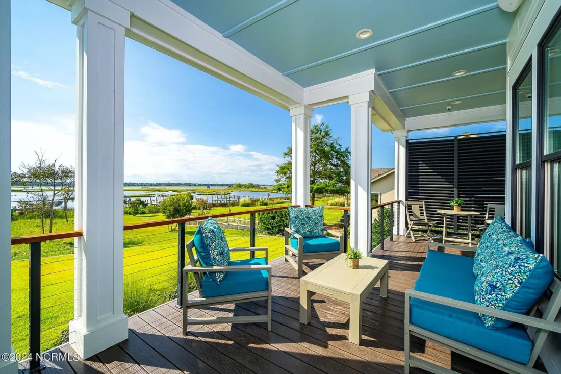 Coastal house Floor Plan - Modern Architecture Blueprint Designs