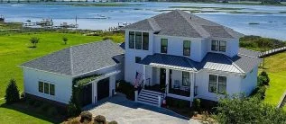 Coastal house Floor Plan - Modern Architecture Blueprint Designs