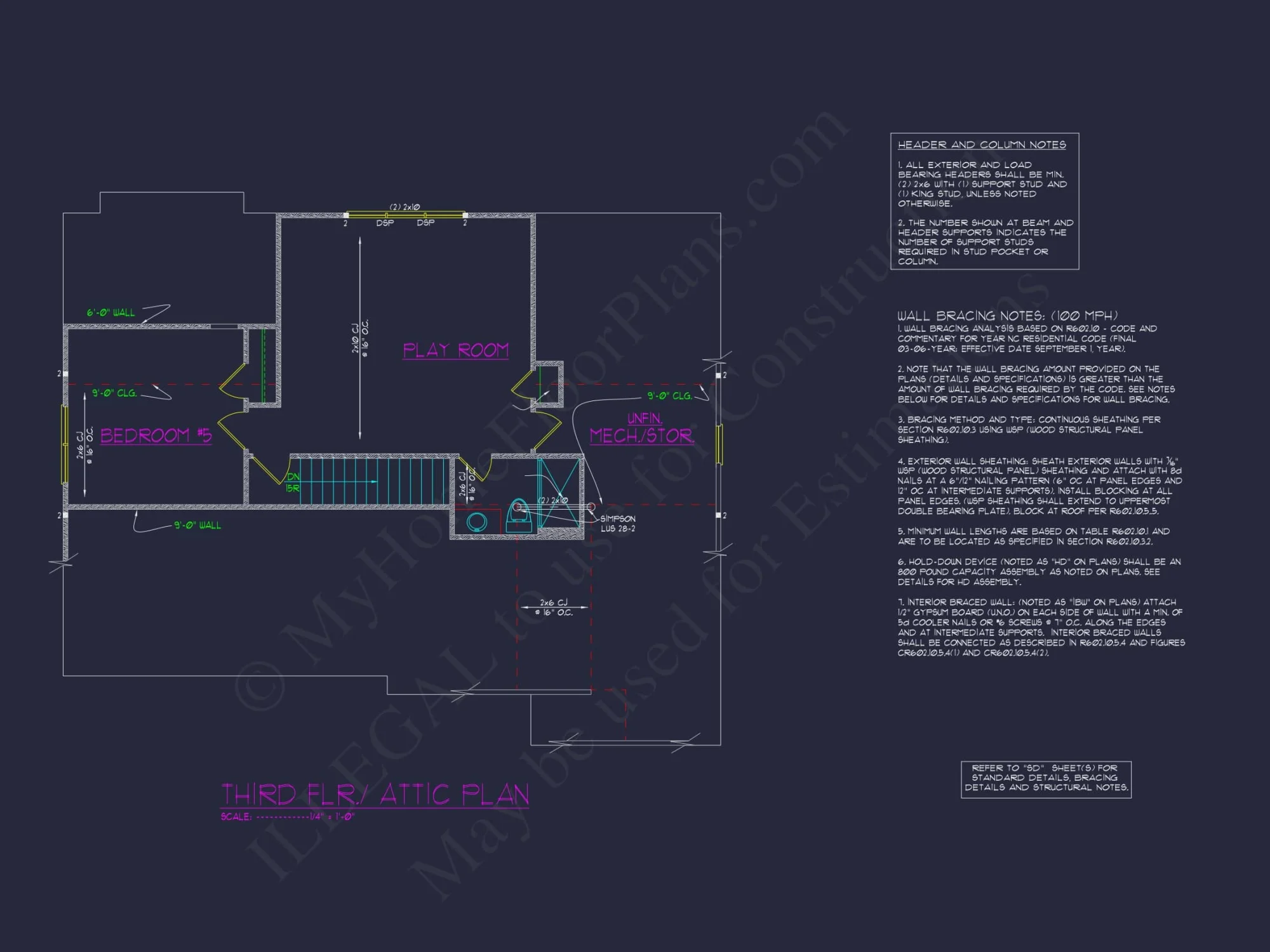 Spacious house Plan with 3D CAD Designs, Blueprint, and Floor Plans
