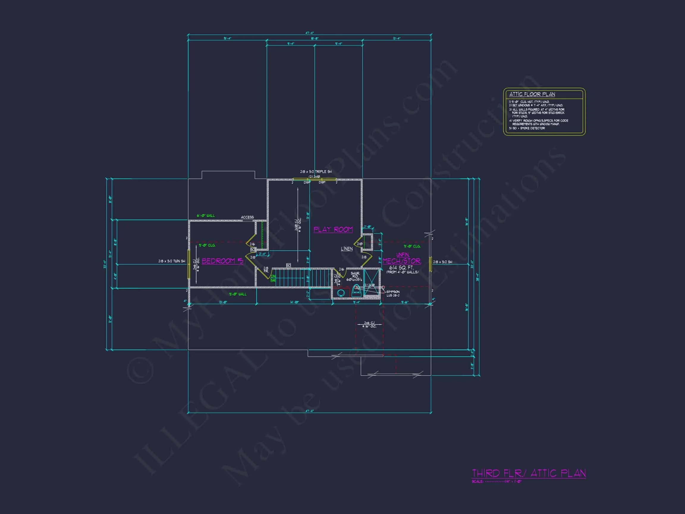 Spacious house Plan with 3D CAD Designs, Blueprint, and Floor Plans