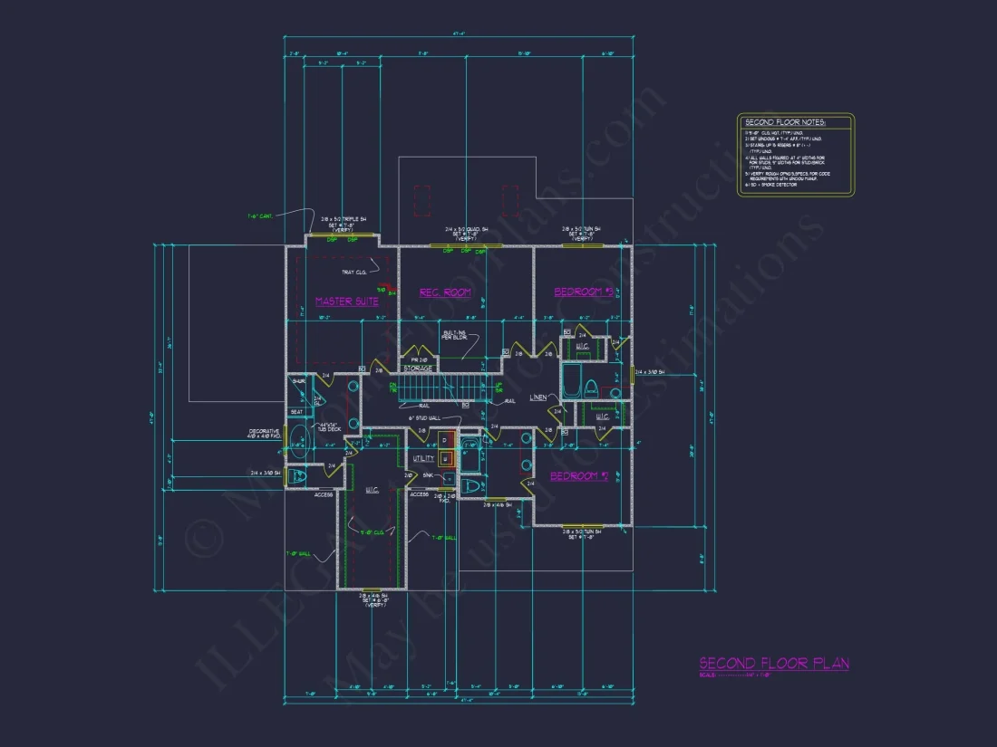 Spacious house Plan with 3D CAD Designs, Blueprint, and Floor Plans